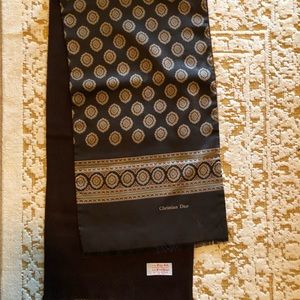 Christian Dior Silk/Wool Scarf